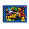 Caderno de Cartografia e Desenho Marvel Comics 80f (Equipe) FORONI