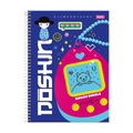 Caderno Universitário 1m 80fls Doshin (Tamagotchi) FORONI