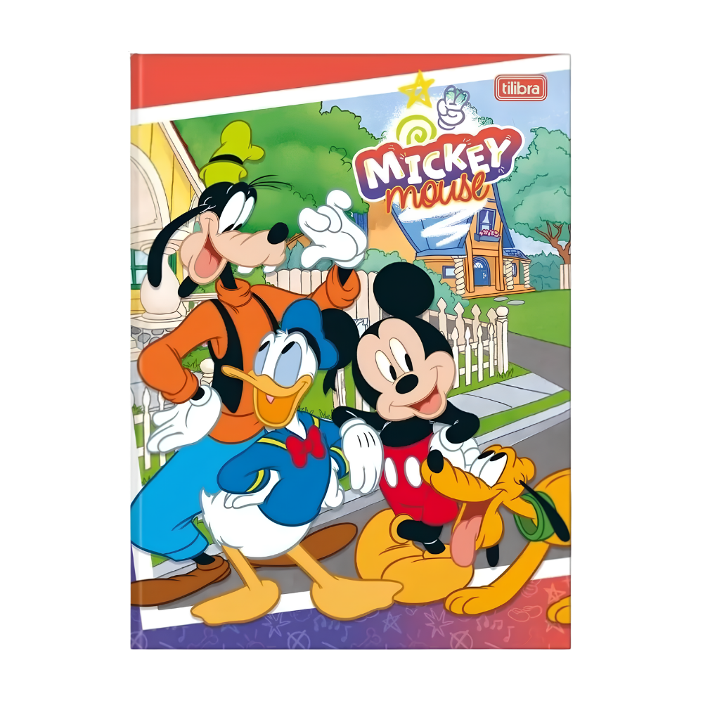 Caderno Brochurão Disney Mickey 80f (Trio) TILIBRA