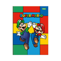 Caderno Brochurinha Super Mario 80f (Mario e Luigi) FORONI