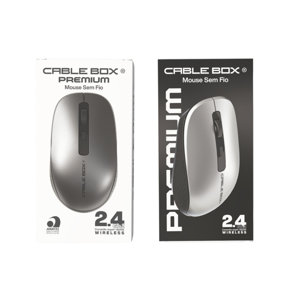MOUSE SEM FIO PREMIUM 2,4GHz WIRELESS 7908412833694
