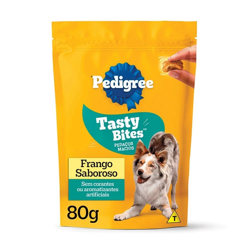 Petisco Tasty Bites Sabor Carne 80g PEDIGREE