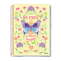 Caderno Universitário 10m 160fls Purpurina (Be Free) CREDEAL