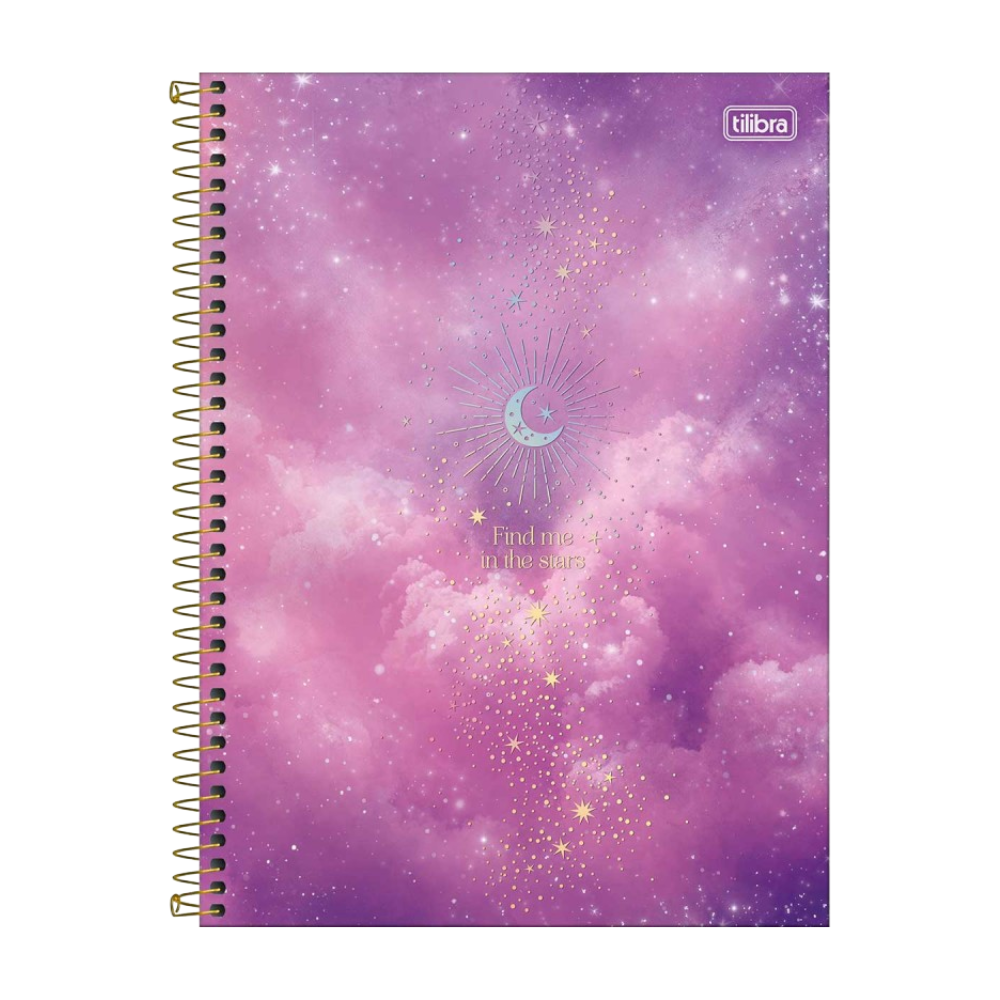 Caderno Universitário 1m 80fls Magic (Just Like a Dream) TILIBRA