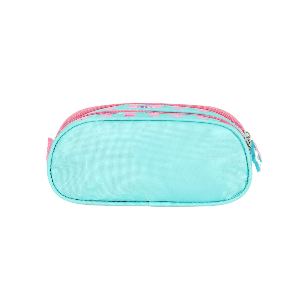 Estojo Duplo Infantil Sereia Verde UP4YOU LUXCEL