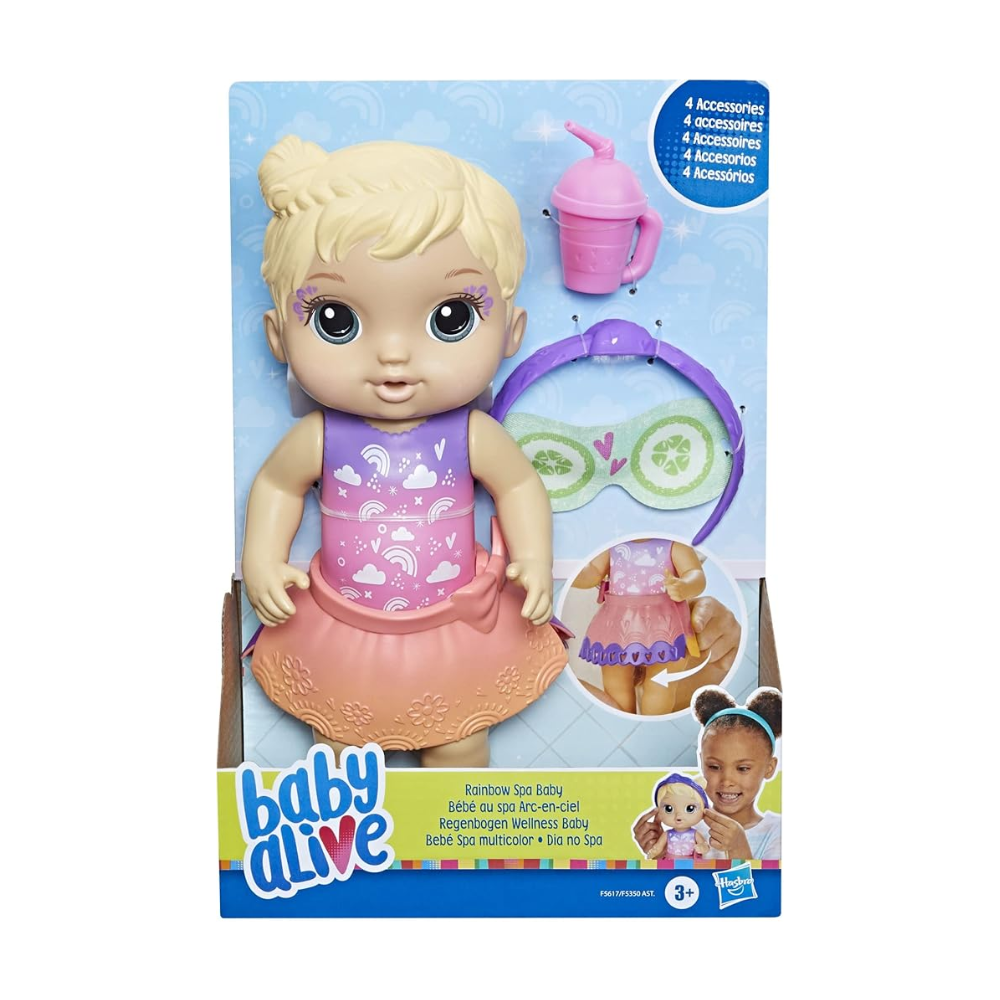 Boneca Baby Alive Dia no Spa Loira HASBRO