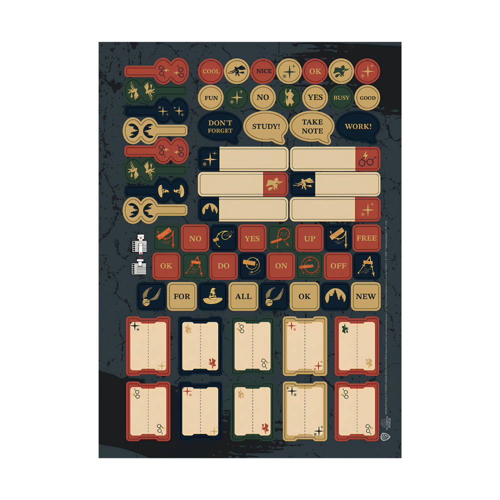 Caderno Universitário Smart 10m 160fls Hogwarts Legacy (Varinha) JANDAIA