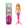 Boneca Barbie Sereia Básica Fantasy Cauda Rosa MATTEL