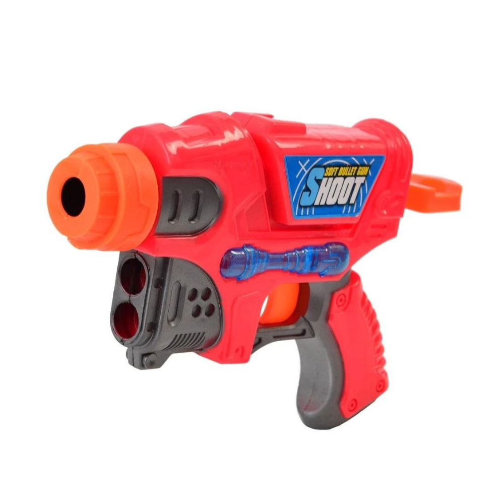 Lançador de Dardos c/ 3 Alvos Soft 8 Dardos Guns Master BRINKZANIA