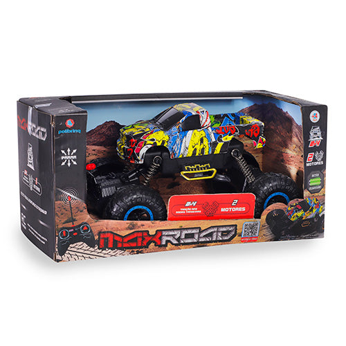 Carrinho de Controle Remoto 7 Funções Max Road POLIBRINQ