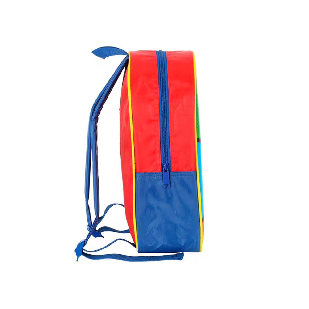 Mochila de Costas Infantil Super Mario Bros Vermelho LUXCEL