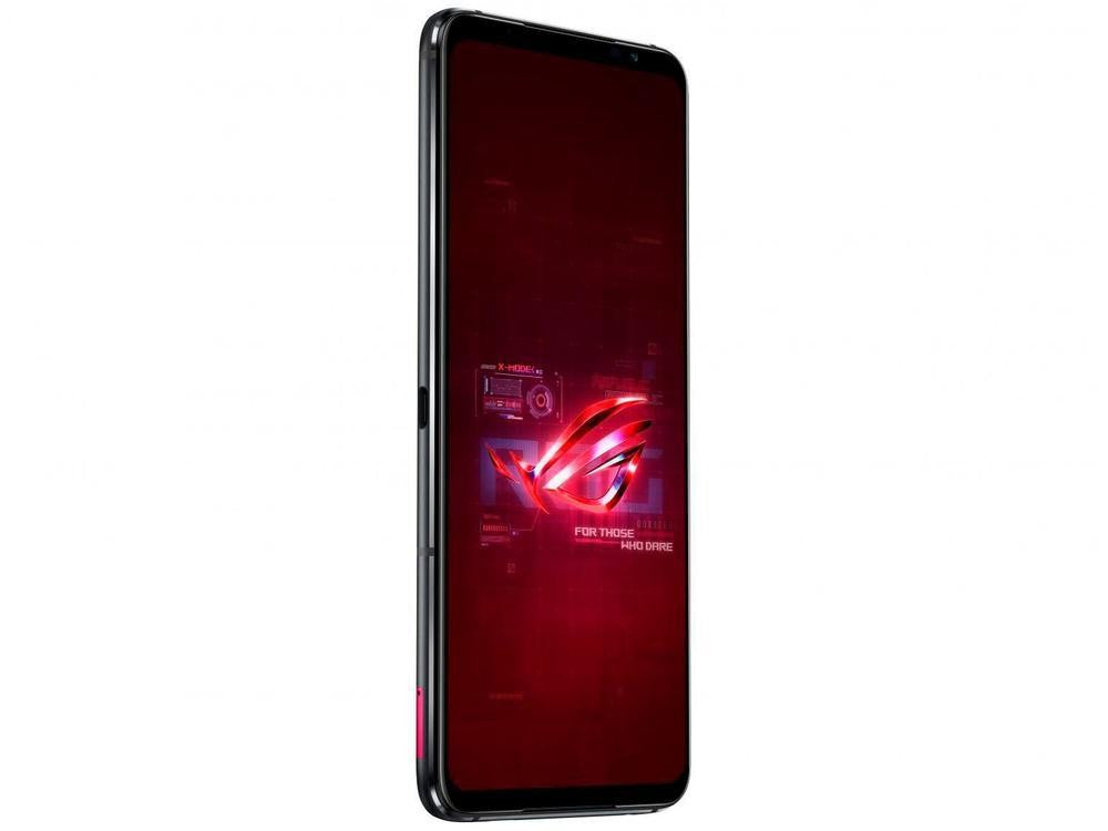 Smartphone Asus ROG Phone 6 256GB Preto 5G Snapdragon SM8475 8GB RAM 6,78” Câmer