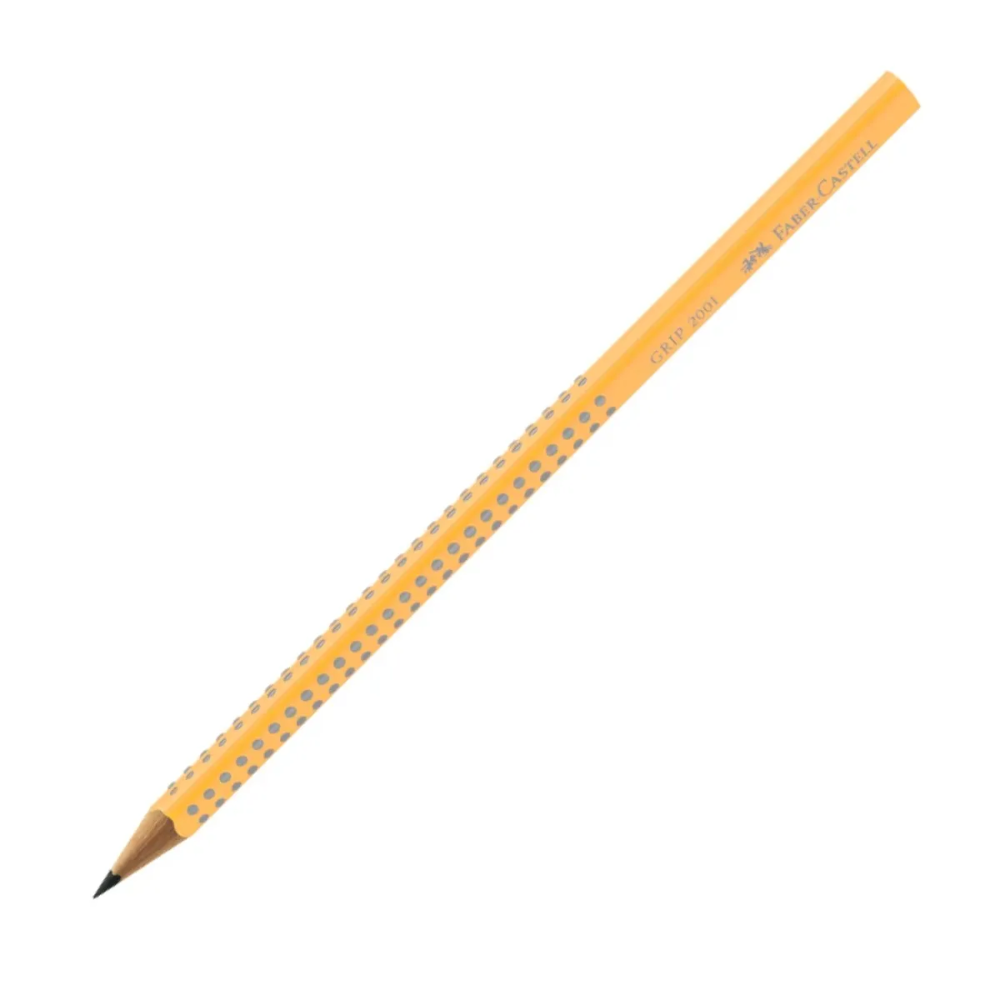 Lápis de Escrever Triangular com Grip 2001 EcoLápis (Laranja) Pastel FABER CASTELL