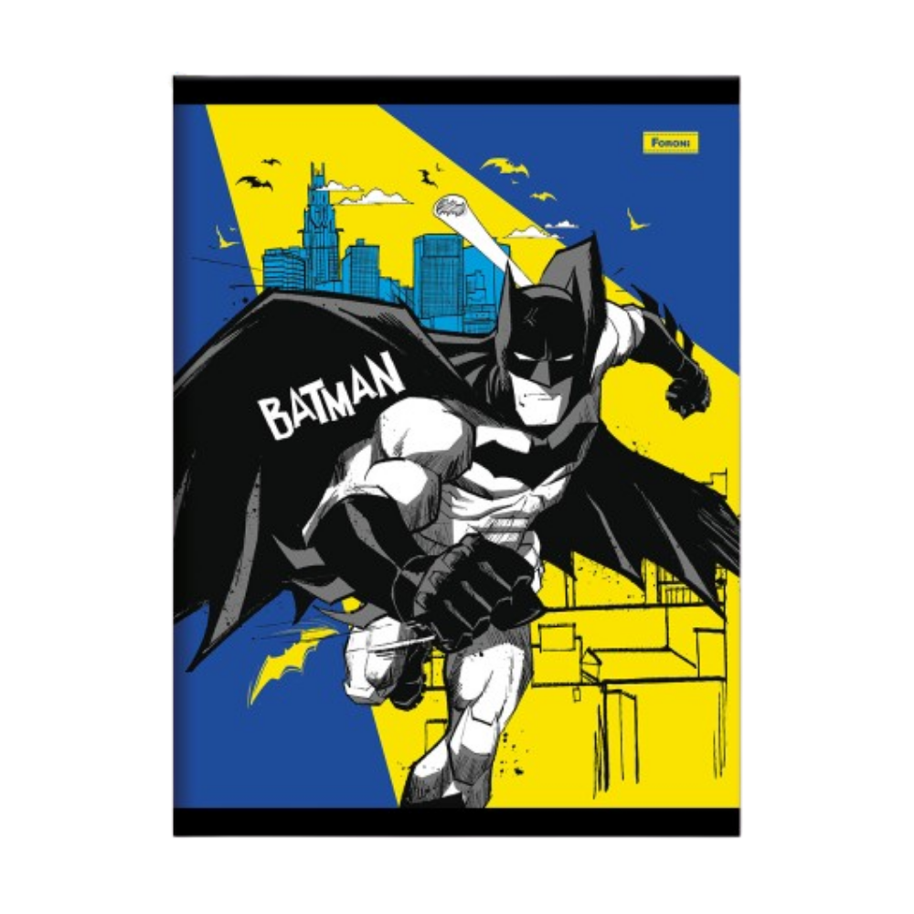 Caderno Brochurão DC Batman 80f (Batman 1) FORONI
