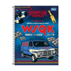 Caderno Universitário Connect 10m 160fls Stranger Things (WSQK) TILIBRA