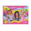 Caderno de Cartografia e Desenho Barbie 80f (Amigas) FORONI