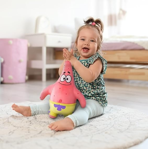 Pelúcia Patrick Estrela 30cm Original Bob Esponja MULTIKIDS