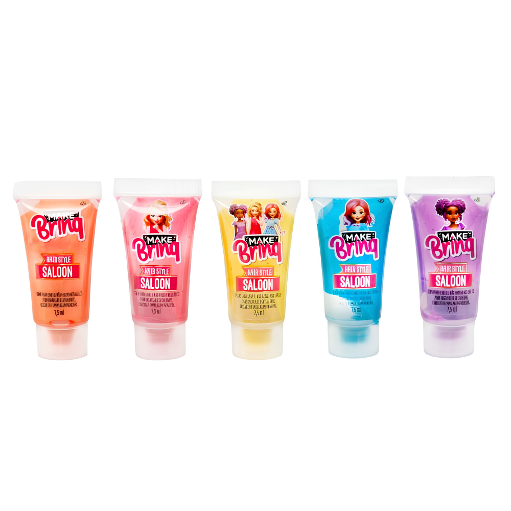 Kit para Pintar o Cabelo Hair Style Saloon Make Brinq POLIBRINQ