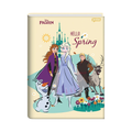 Caderno Brochurinha Disney Frozen 80f (Spring) JANDAIA
