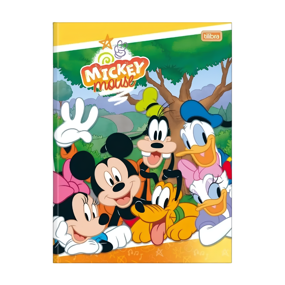 Caderno Brochurão Disney Mickey 80f (Turma) TILIBRA