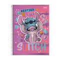 Caderno Universitário 1m 80fls Disney Stitch (Besties) FORONI