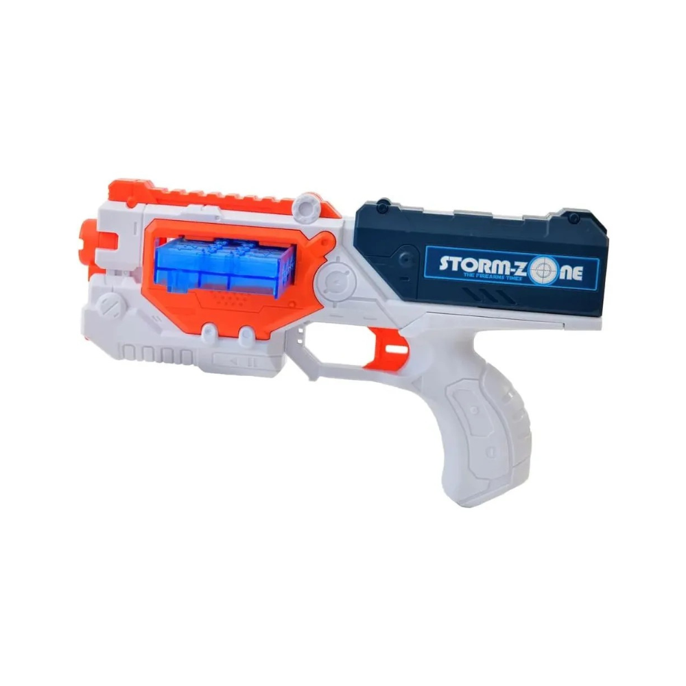 Lançador de Dardos Storm Zone 12 Dardos Guns Master BRINKZANIA