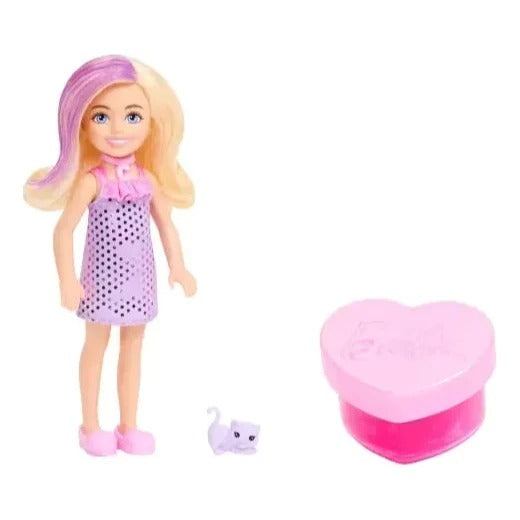 Boneca Barbie Chelsea Party Glamour Surpresa MATTEL