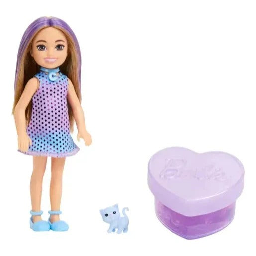 Boneca Barbie Chelsea Party Glamour Surpresa MATTEL