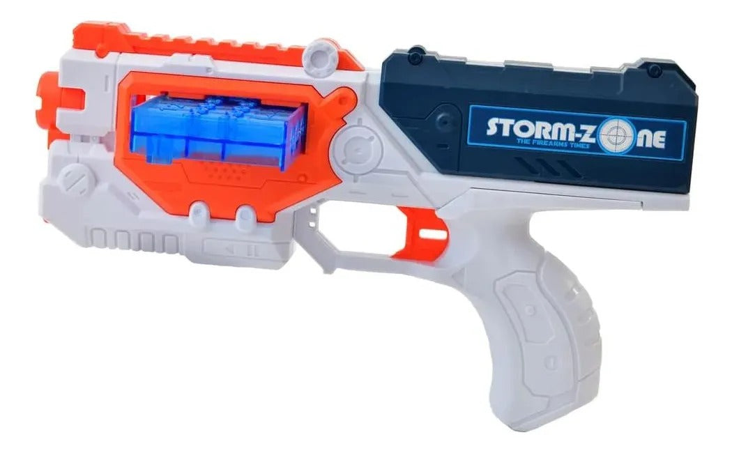 Lançador de Dardos Storm Zone 12 Dardos Guns Master BRINKZANIA
