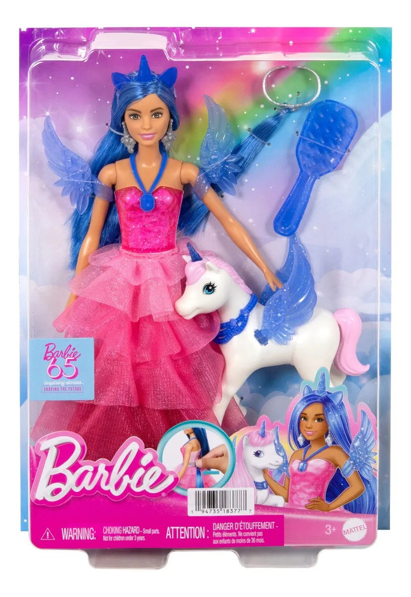 Boneca Barbie Unicórnio Alado Safira MATTEL
