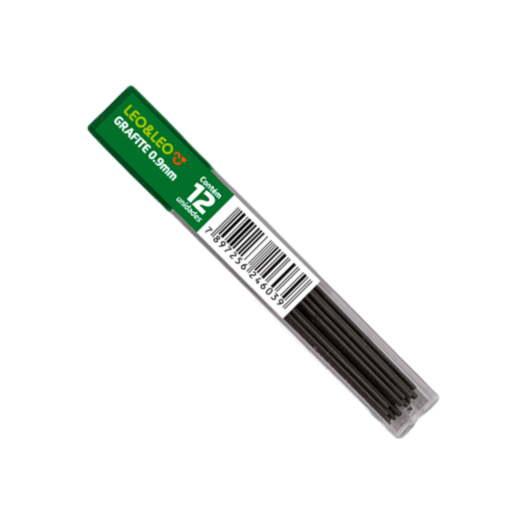 Grafite Refil 0.5mm HB 12 Minas LEO&LEO