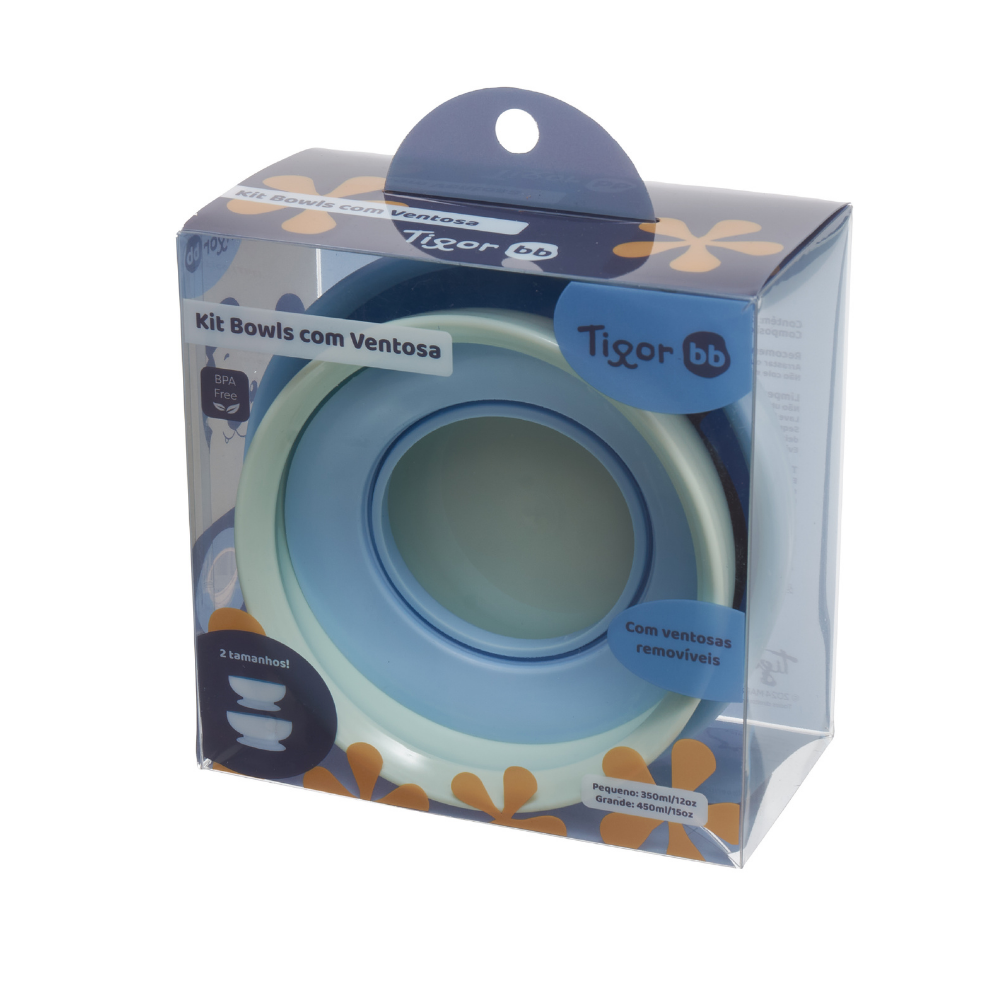 Kit Bowls Plásticos Tigor T. Tigre TIGOR