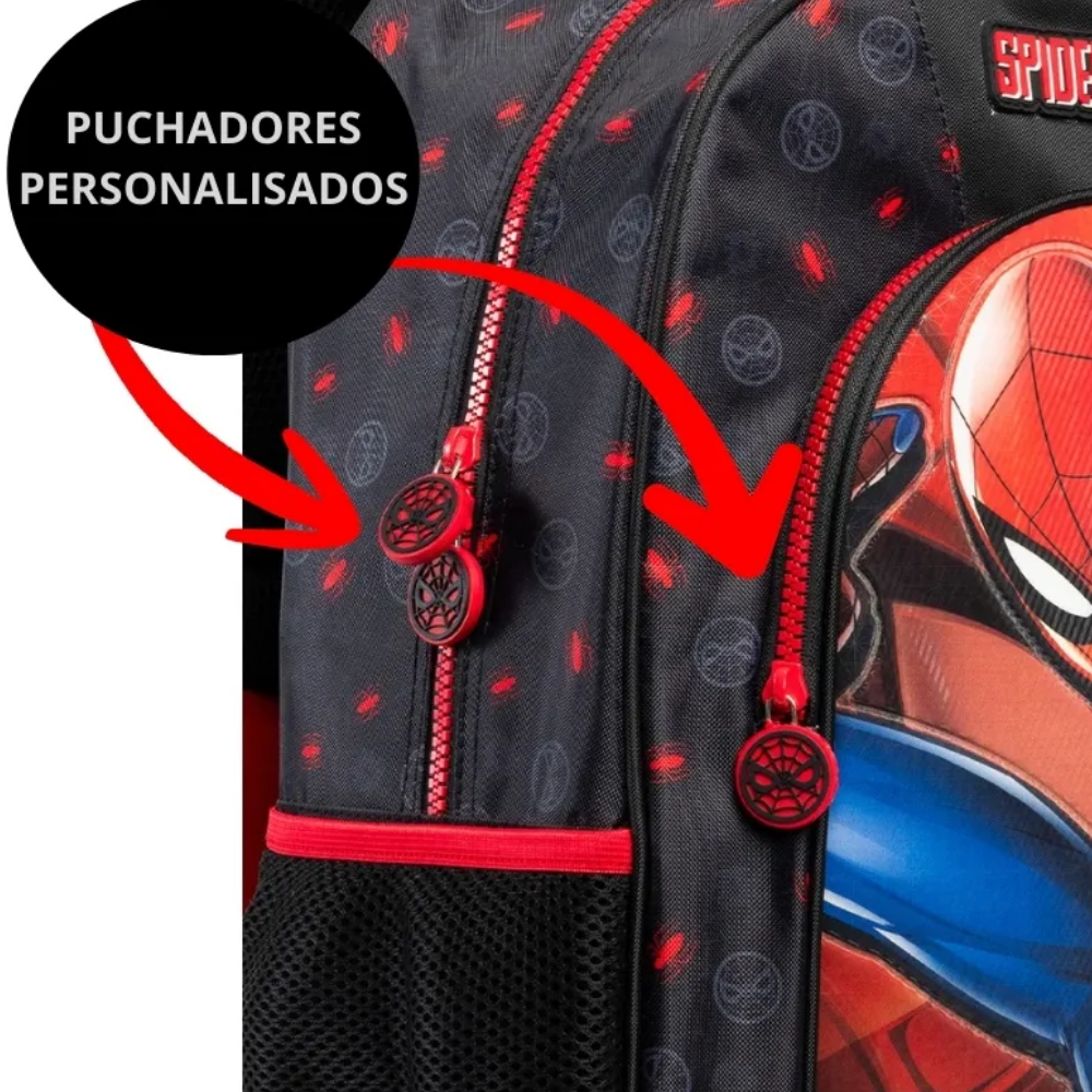 Mochila Juvenil 17" Spider-Man XERYUS