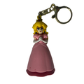 Chaveiro Premium Personagens 3D (Princesa Peach) JPTOYS