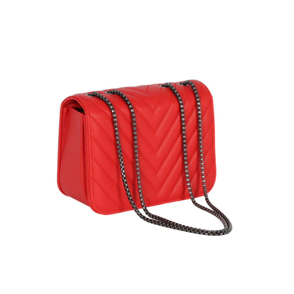 Bolsa Transversal Tiracolo Matelasse Vermelha GASH
