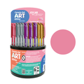 Caneta Gel Art Brilho 1.0mm (Rosa) JOCAR OFFICE