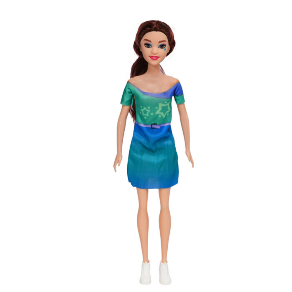 Boneca de Brinquedo Hair Stylish (Beca) Make Brinq POLIBRINQ