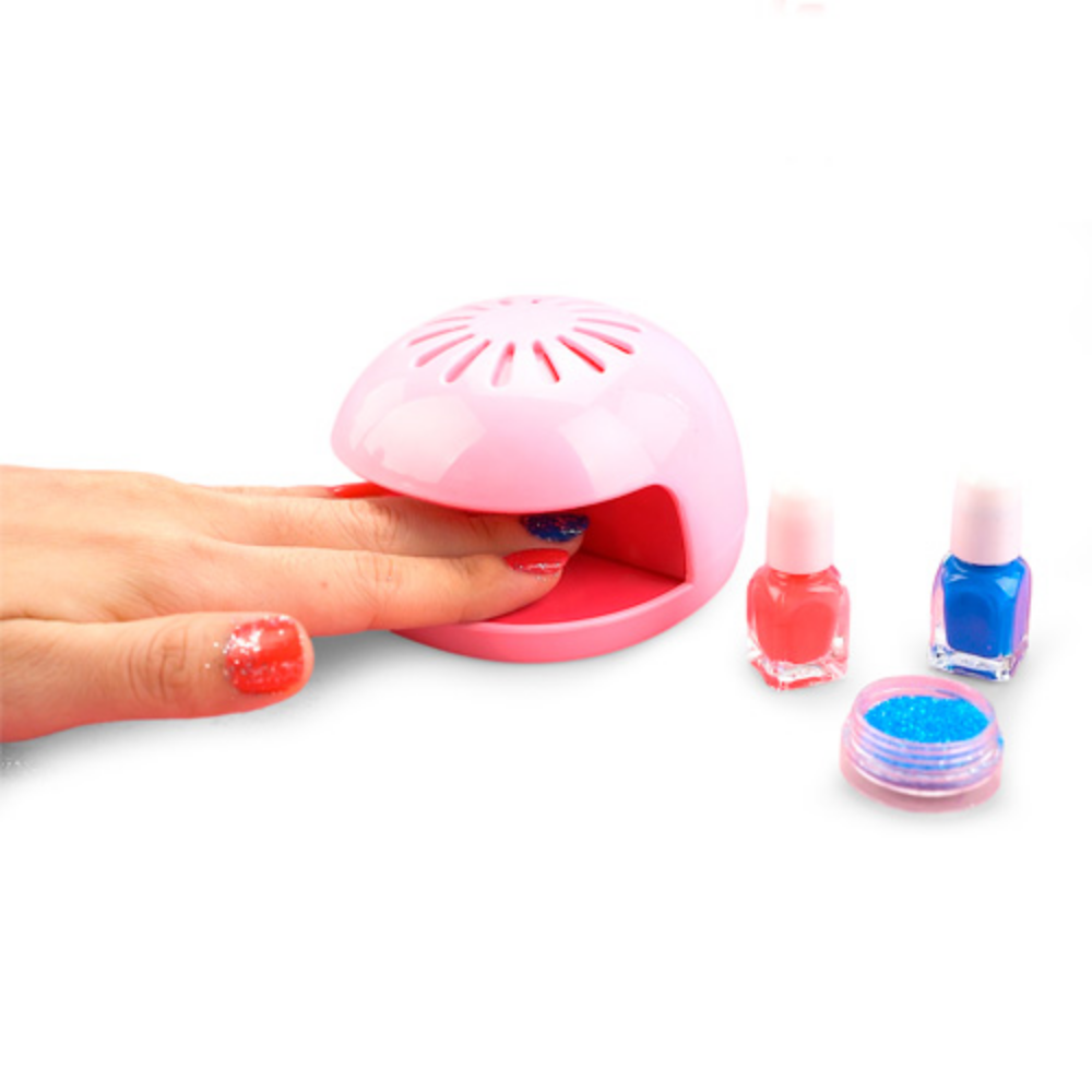 Kit Manicure 8 peças Brinquedo Infantil Make Brinq POLIBRINQ