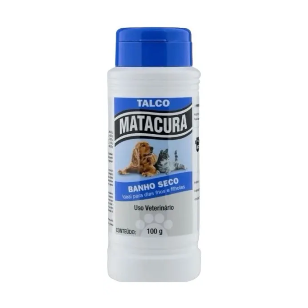 Talco de Banho Seco 100g MATACURA