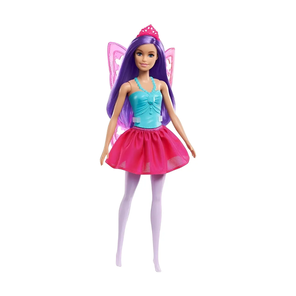 Boneca Barbie Fadas Mágicas Dreamtopia Asa Rosa MATTEL