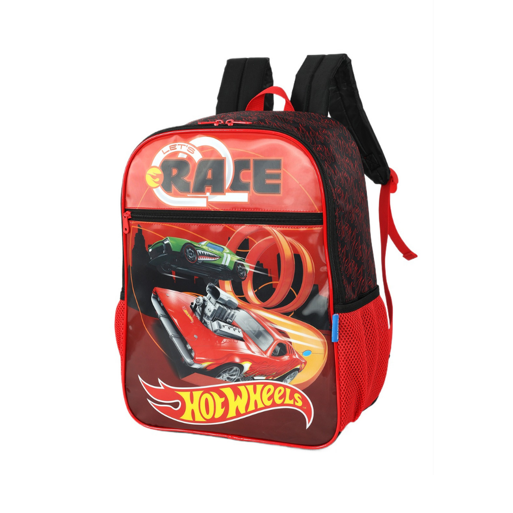 Mochila de Costas Infantil Hot Wheels Let's Race LUXCEL