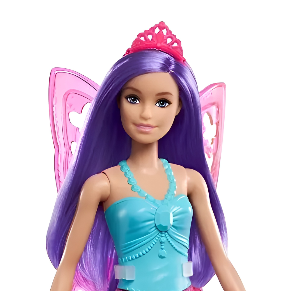 Boneca Barbie Fadas Mágicas Dreamtopia Asa Rosa MATTEL