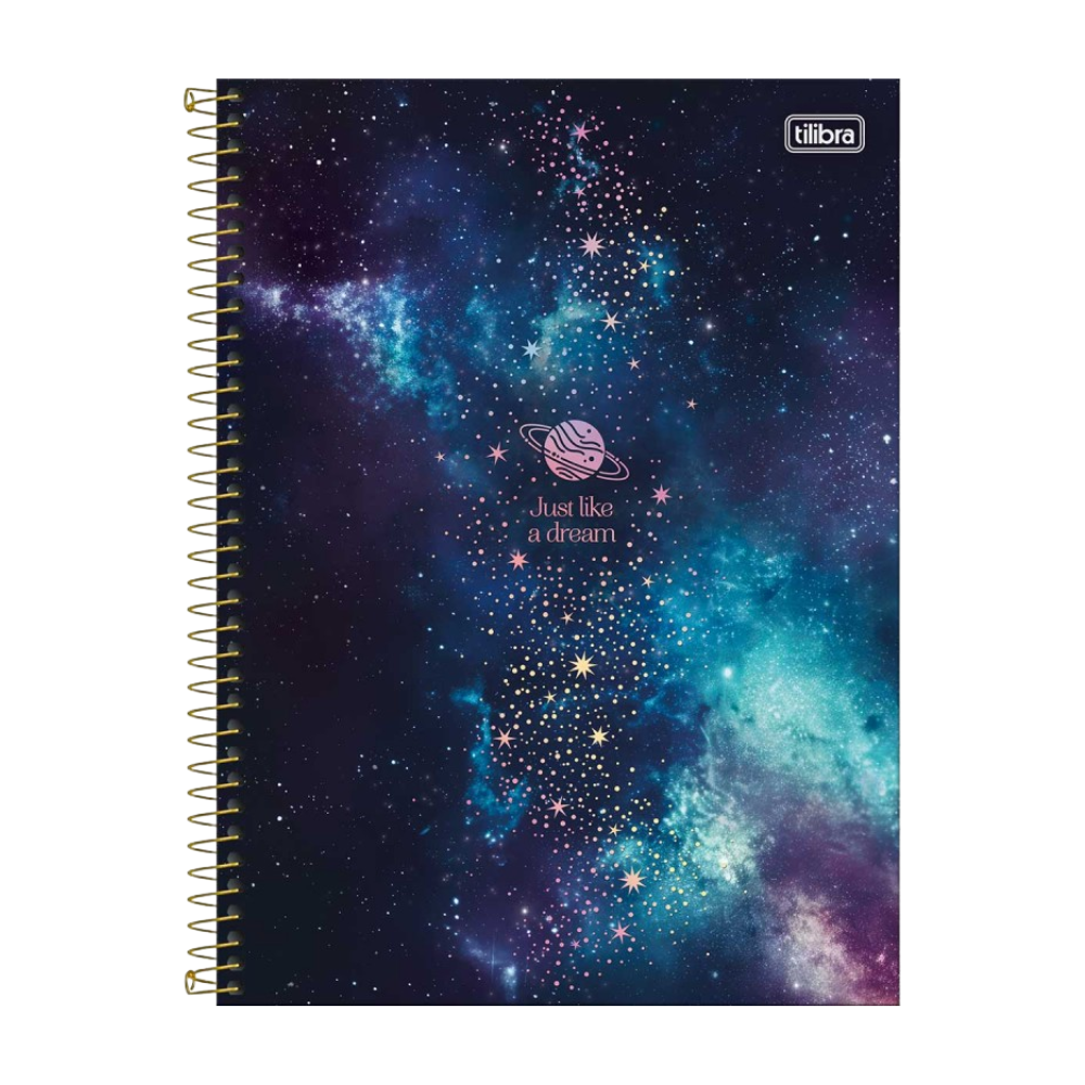 Caderno Universitário 1m 80fls Magic (Find Me in the Stars (Night)) TILIBRA