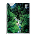 Caderno Universitário 10m 160fls Happy Adventure (Riacho) CREDEAL