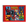 Caderno de Cartografia e Desenho Marvel Comics 80f (Personagens) FORONI