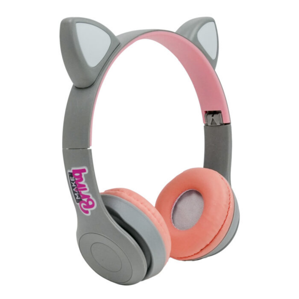 Cat Fone de Ouvido Bluetooth Make Brinq (Sortido) POLIBRINQ