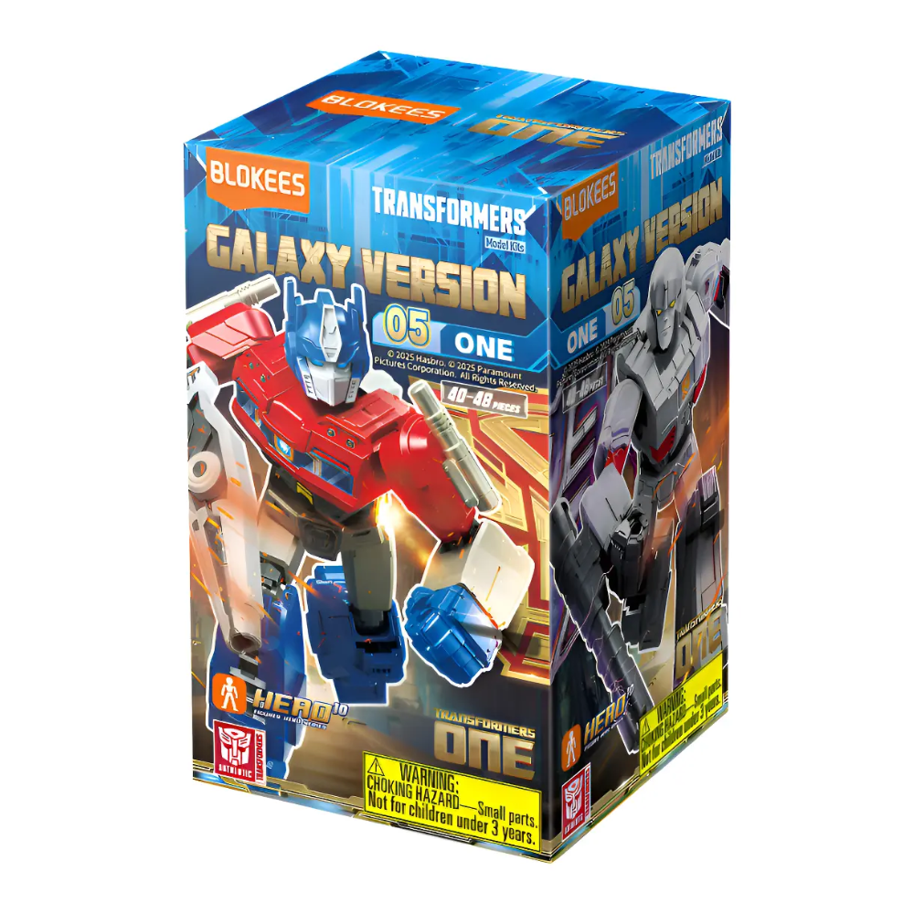 Robô Colecionável Transformers Galaxy Version 05 One BLOKEES