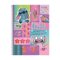 Caderno Universitário 1m 80fls Disney Stitch (626) FORONI