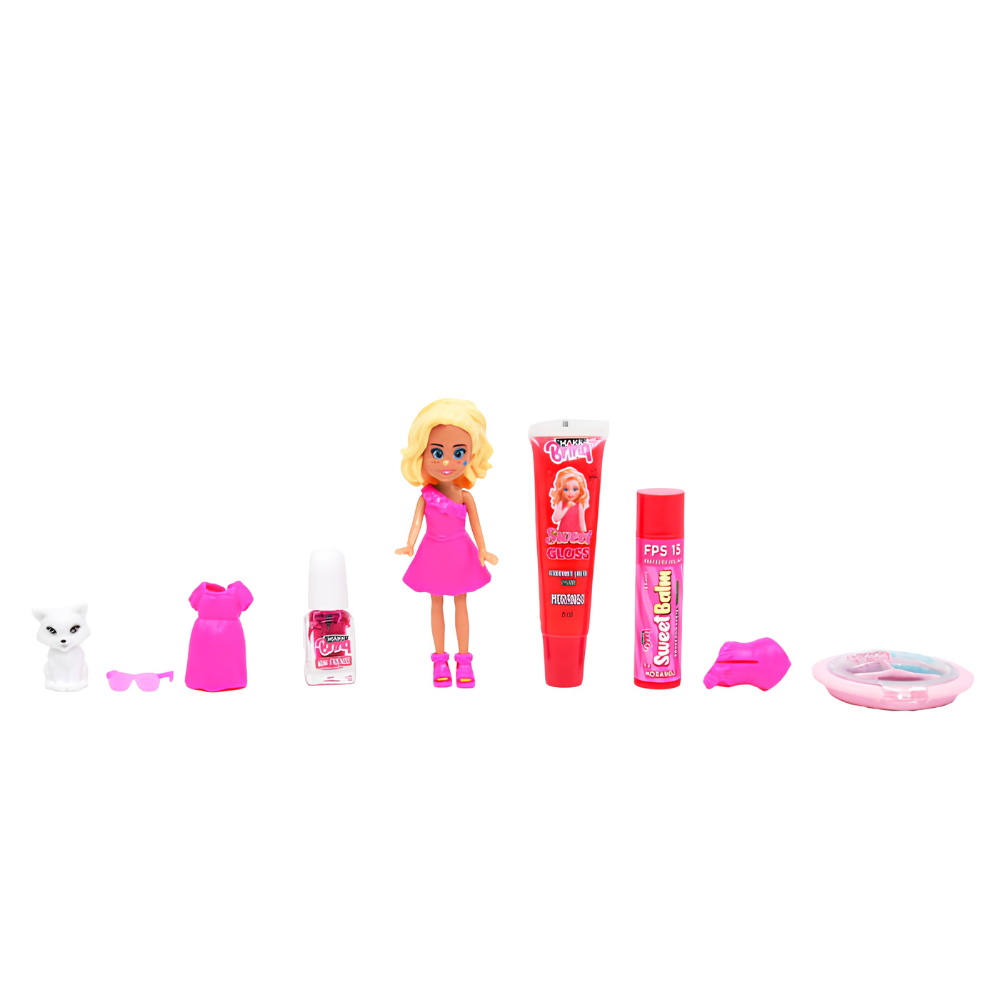 Boneca Mini Friends com Acessórios Surpresa Make Brinq POLIBRINQ