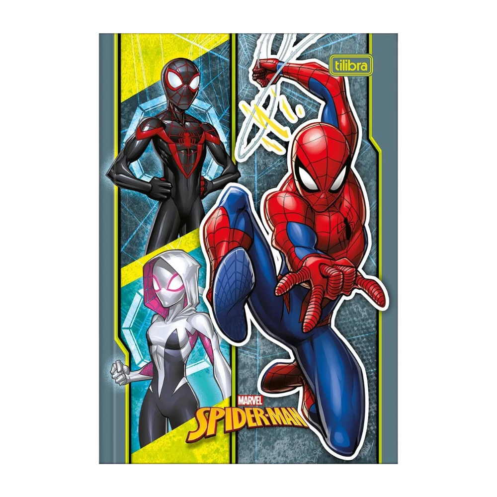 Caderno Brochurão Marvel Spider-Man 80f (Spider Team) TILIBRA